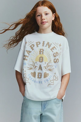 T-shirt grande taille en coton