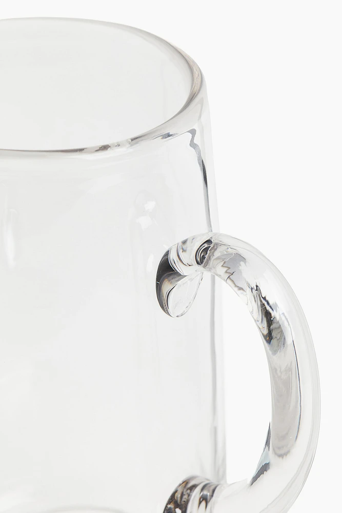 Tapered Glass Pitcher