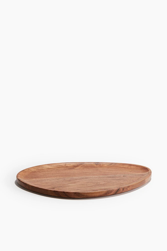 Large Acacia Wood Plate