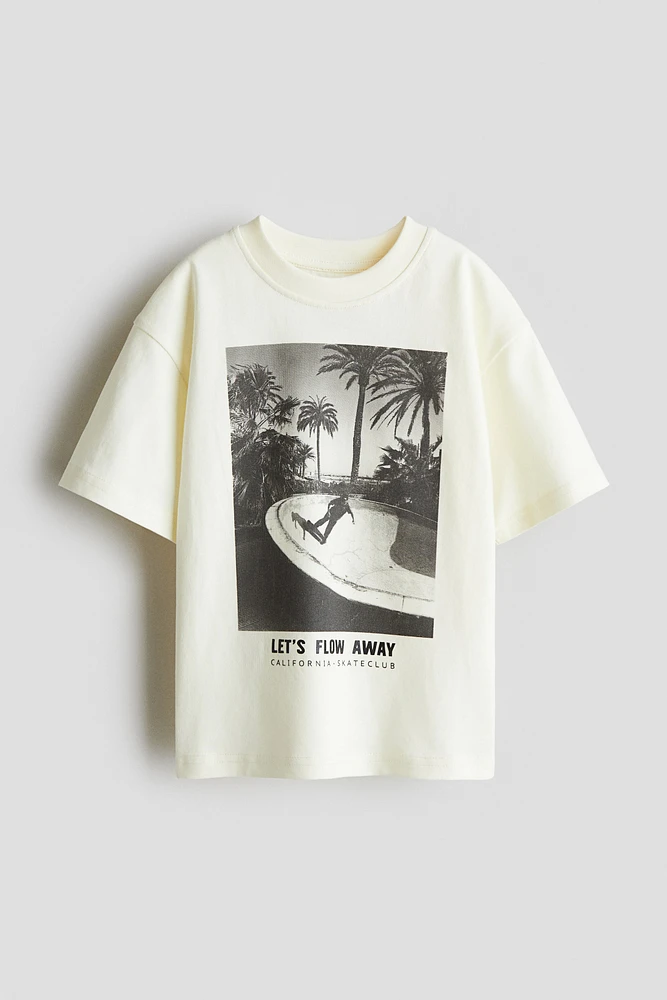 Loose-Fit Printed T-Shirt