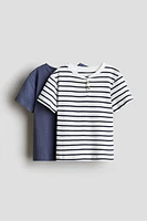 2-Pack Henley T-Shirts