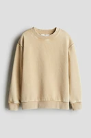 Washed-Look Sweatshirt