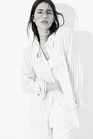 Linen-blend Shirt