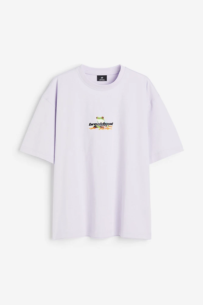 Oversized Fit Printed T-shirt