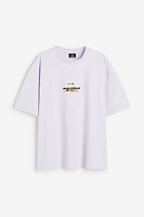 Oversized Fit Printed T-shirt