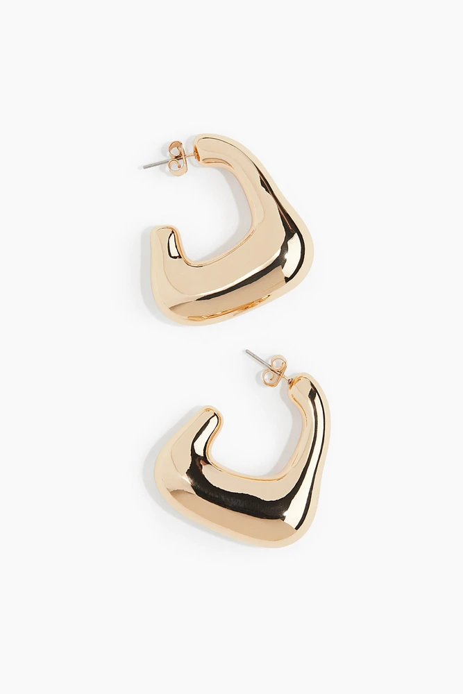 Chunky Hoop Earrings