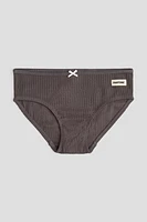 3-pack Ribbed Cotton Briefs