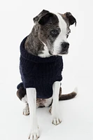Cable-knit Dog Sweater