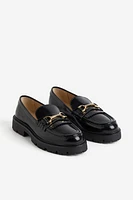 Chunky Leather Loafers