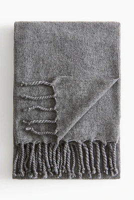 Wool-blend Throw