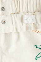 Short en denim Coupe Flottante