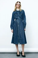 Denim Shirt Dress