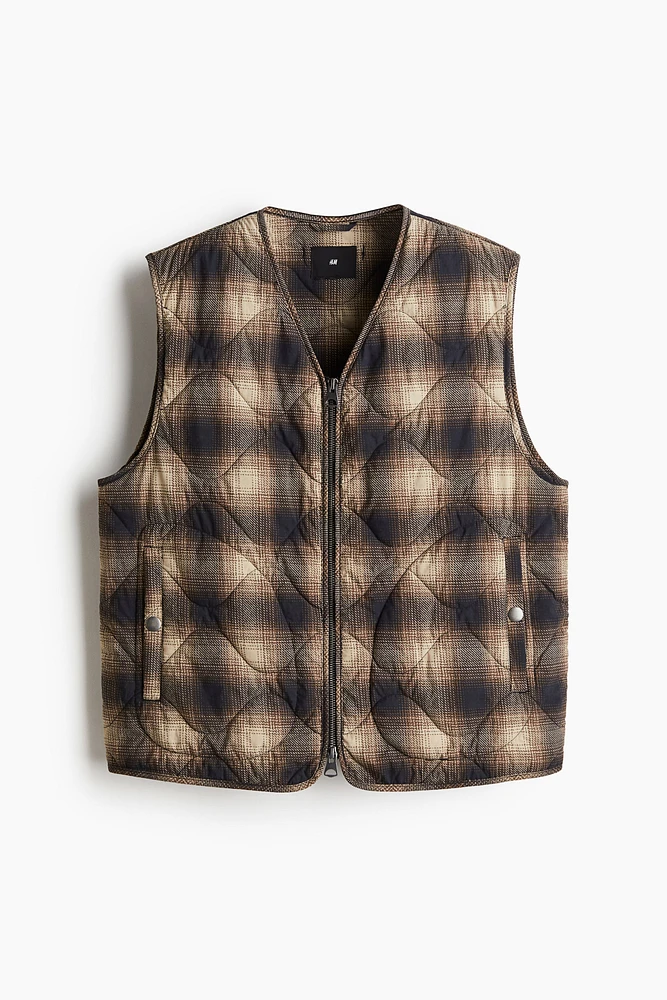 Regular Fit Quilted Vest