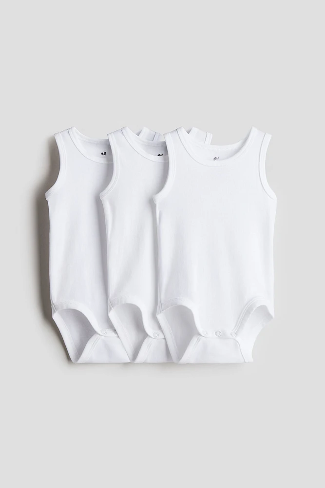 3-pack Cotton Bodysuits