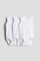 3-pack Cotton Bodysuits