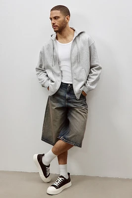 Loose Fit Hooded Jacket