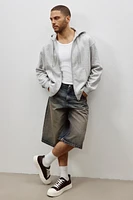 Loose Fit Hooded Jacket