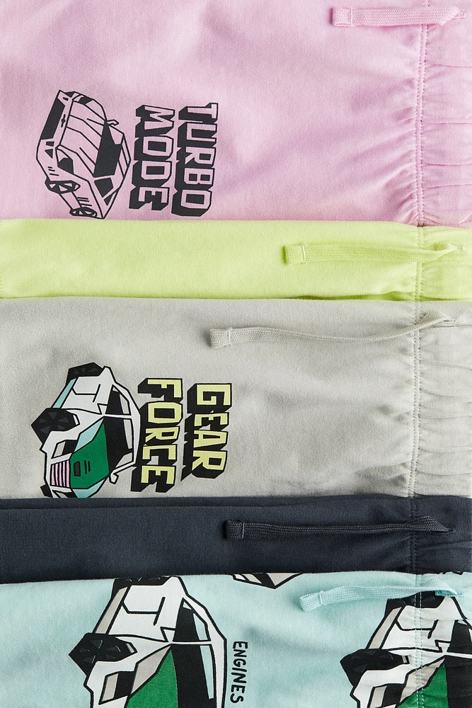 Lot de 5 shorts à taille élastique