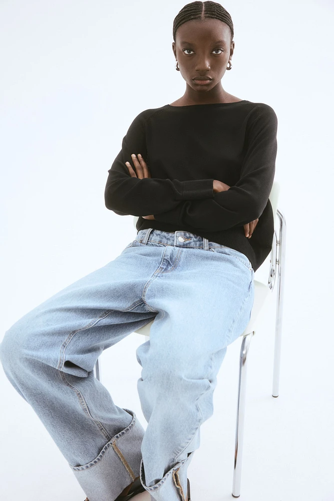 Fine-knit Sweater