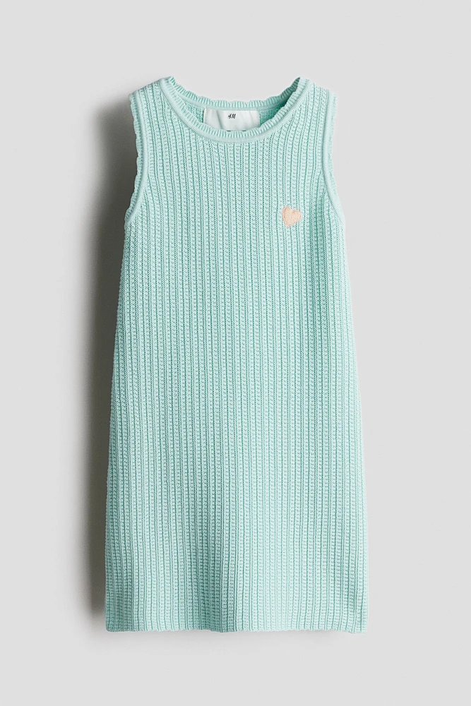 Textured Cotton Dress