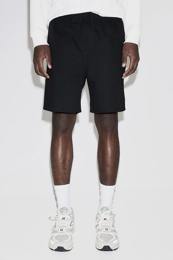 Regular Fit Cotton Shorts