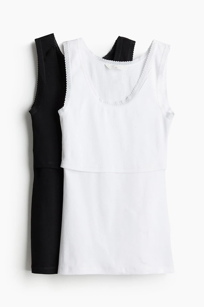MAMA 2-pack Nursing Tank Tops