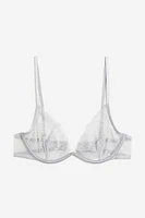 Non-padded Underwire Lace Bra