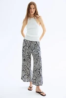 Pantalon à taille élastique