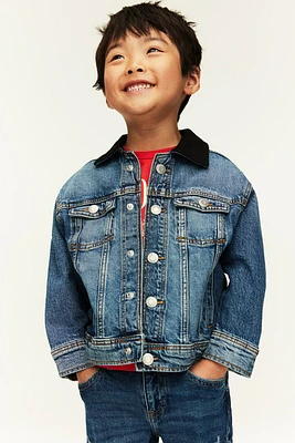 Veste grande taille en denim