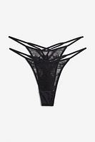 2-pack Lace Thong Briefs