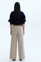 Wide-leg Dress Pants