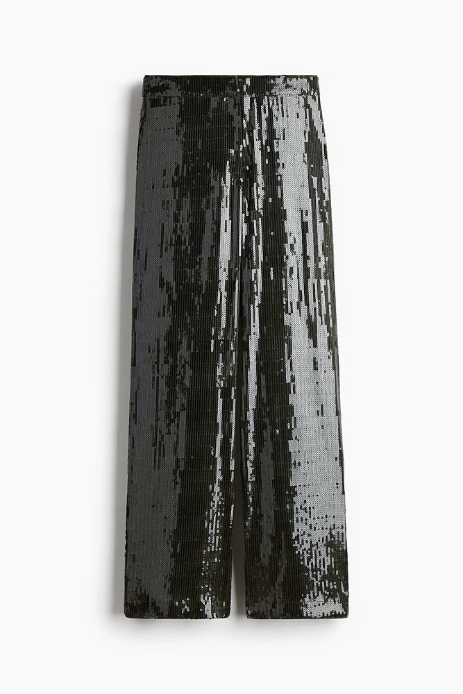Pantalon à sequins