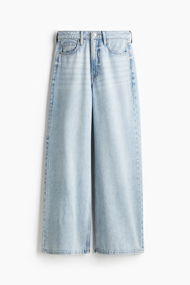 Feather Soft Super Wide Ultra High Jeans