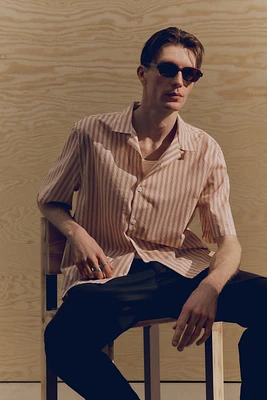 Regular-Fit Cotton Resort Shirt