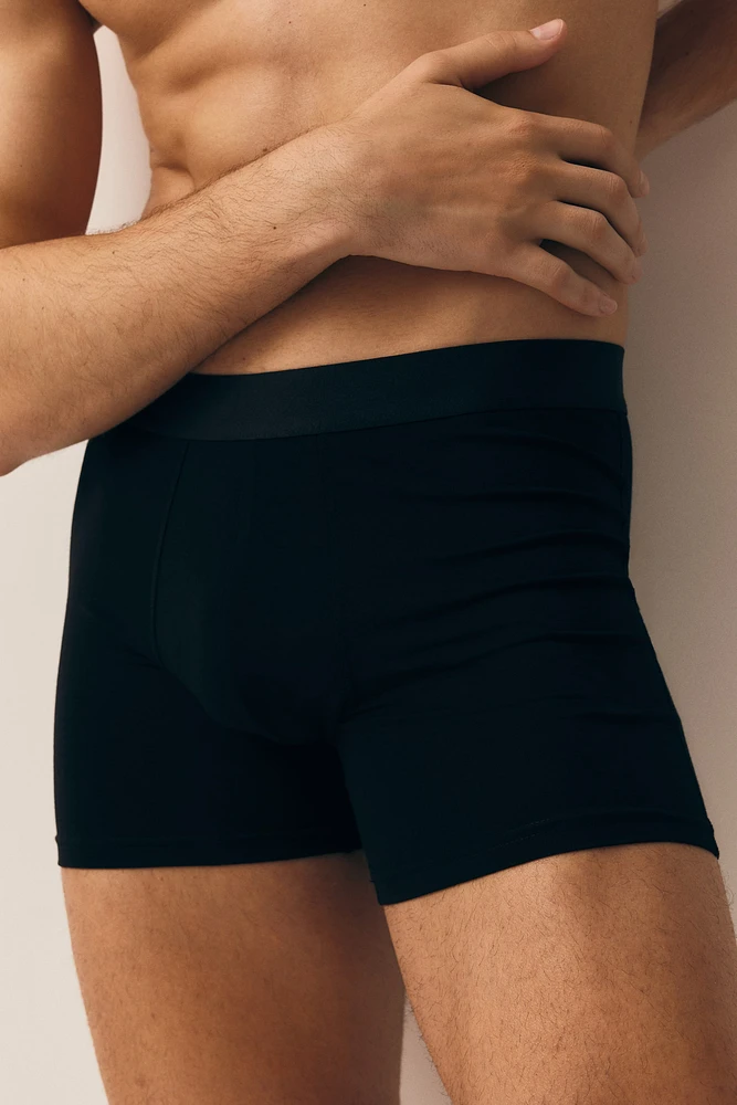 Lot de 5 caleçons boxeurs Lycra🅫 mi-longs