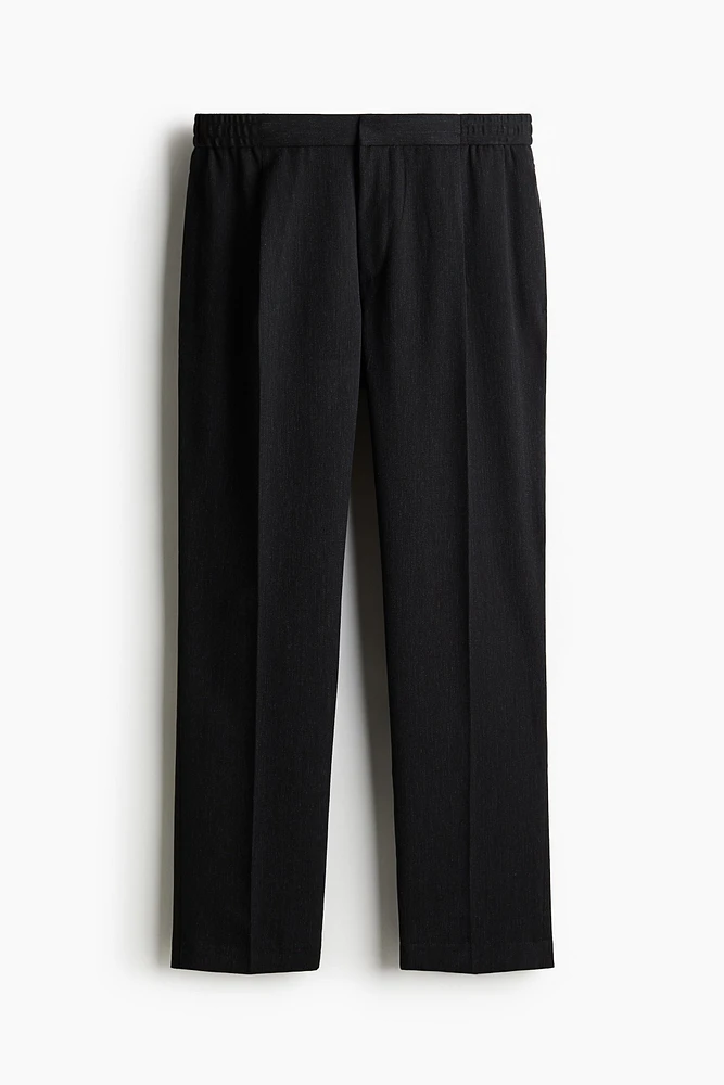 Regular Fit Creased Pants