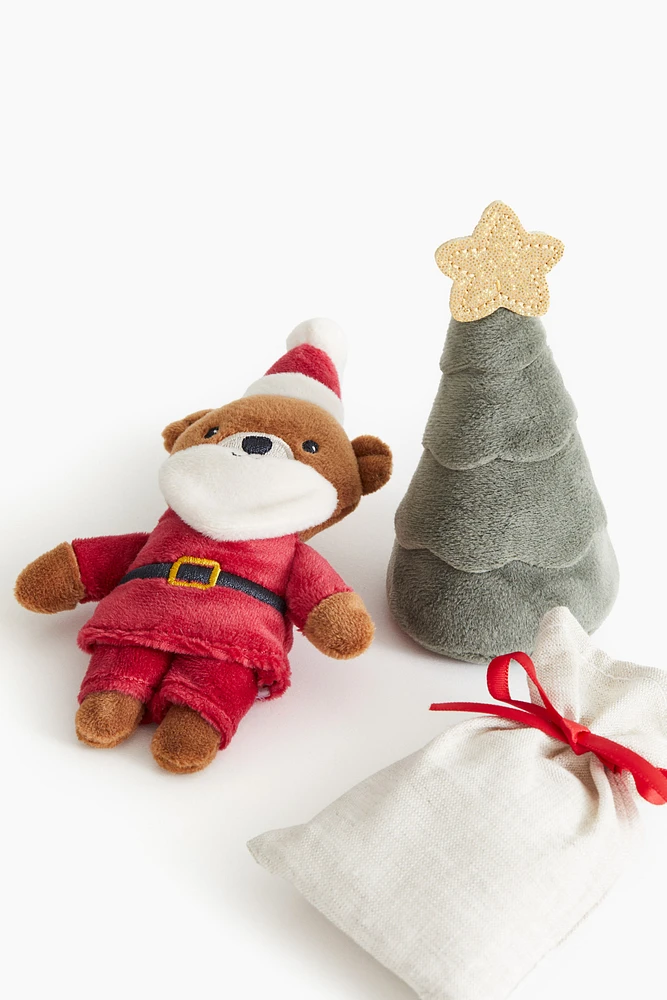 3-pack Christmas Soft Toys