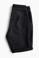 Hybrid Slim Denim Shorts