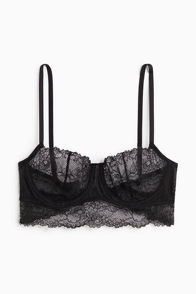 Lace Balconette Bra