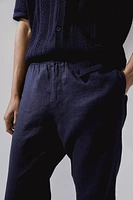 Regular Fit Linen Pants