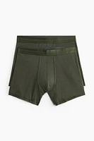 Lot de 2 caleçons boxeurs Lycra🅫 mi-longs
