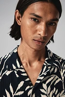 Chemise classique avec col cubain