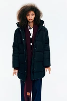 Hooded Puffer Coat