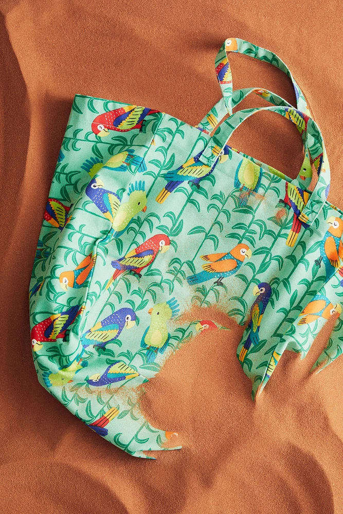 Patterned Beach Bag