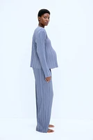 MAMA 2-piece Plissé Set