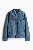 Embroidered Denim Jacket