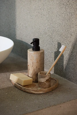 Marble Toothbrush Mug