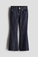 Flared Leg Low Jeans