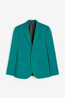 Skinny Fit Single-Breasted Jacket