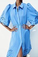 Eyelet Embroidered Dress